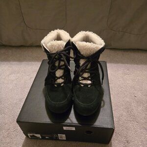 SOREL Women's EVIE Cozy Lace Wedge Bootie WITH BOX